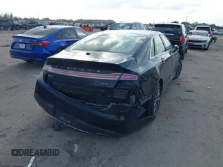 2017 Lincoln MKZ Select with VIN 3LN6L5C96HR649592, listed as a IAAI auction lot 41503933 with 125,779 mi miles. Bid and sale history available at carsss.com. Image 4.