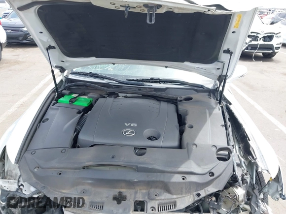 2010 Lexus IS 250 with VIN JTHBF5C23A2096390, listed as a IAAI auction lot 42361037 with 105,435 mi miles and . Bid and sale history available at DreamBid. Image 10.