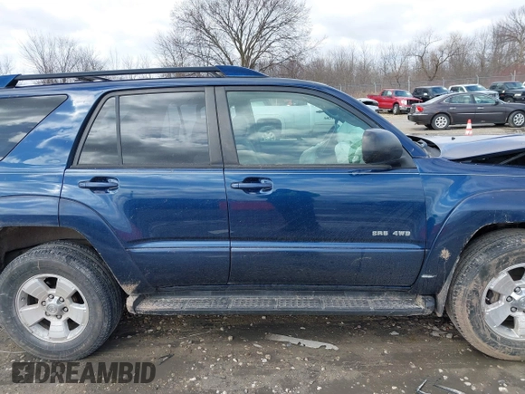 2004 Toyota 4Runner SR5 with VIN JTEBU14R648016279, listed as a IAAI auction lot 41952353 with 165,699 mi miles and . Bid and sale history available at DreamBid. Image 14.