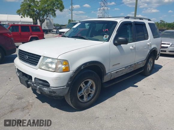 2002 Ford Explorer XLT with VIN 1FMZU63E12UB04302, listed as a IAAI auction lot 41907410 with 130,591 mi miles and . Bid and sale history available at DreamBid. Image 2.