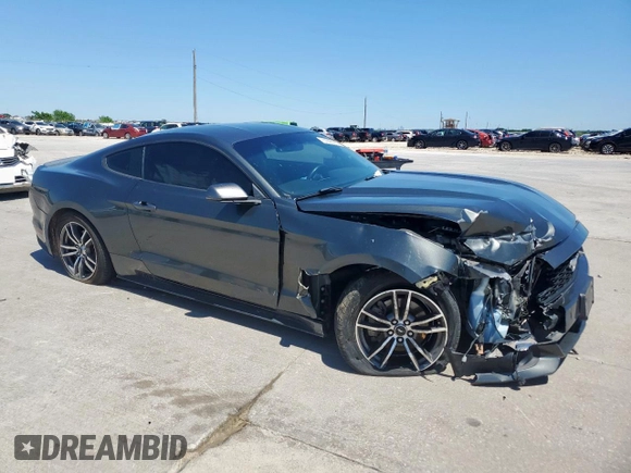 2016 Ford Mustang EcoBoost z VIN 1FA6P8TH1G5307413, wystawiony jako Copart lot #53305285 z przebiegiem Nie podano mil oraz Szkoda całkowita • Salvage title. Historia ofert i sprzedaży dostępna na DreamBid. Obrazek 4.