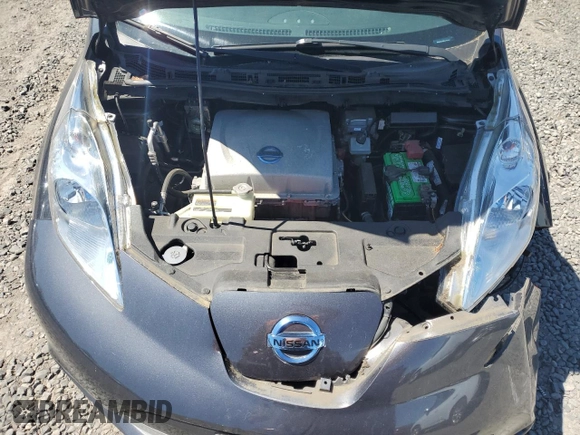 2013 Nissan LEAF SV z VIN 1N4AZ0CP5DC421533, wystawiony jako Copart lot #55692655 z przebiegiem 52 156 mil mil oraz Szkoda całkowita • Salvage title. Historia ofert i sprzedaży dostępna na DreamBid. Obrazek 11.