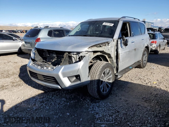 2018 Nissan Armada SL z VIN JN8AY2NC2J9556940, wystawiony jako Copart lot #85341904 z przebiegiem 133 725 mil mil oraz Szkoda całkowita • Salvage title. Historia ofert i sprzedaży dostępna na DreamBid. Obrazek 1.