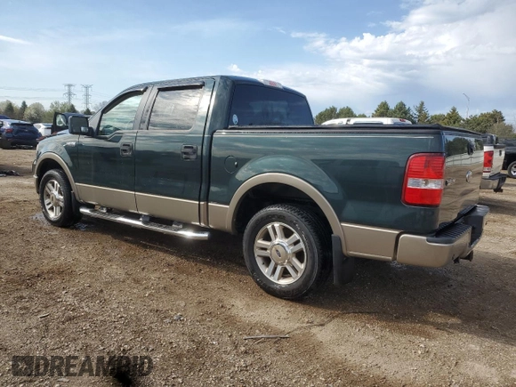 2005 Ford F-150 XLT z VIN 1FTPW12585FB70400, wystawiony jako Copart lot #54057535 z przebiegiem 168 196 mil mil oraz Szkoda całkowita • Salvage title. Historia ofert i sprzedaży dostępna na DreamBid. Obrazek 2.