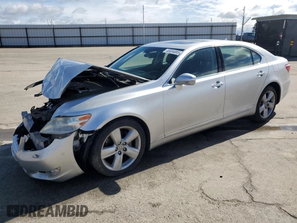 2012 Lexus LS 460 L with VIN JTHGL5EF2C5045169, listed as a Copart auction lot 48004885 with Not provided miles and Salvage title. Bid and sale history available at DreamBid. Image 1.
