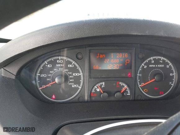 2017 Ram ProMaster Cargo Van with VIN 3C6TRVBG2HE549882, listed as a IAAI auction lot 41135506 with 221,688 mi miles. Bid and sale history available at carsss.com. Image 7.