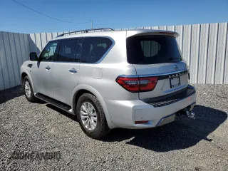2021 Nissan Armada SV with VIN JN8AY2AC4M9146554, listed as a Copart auction lot 46676665 with 78,093 mi miles and Clean Title. Bid and sale history available at carsss.com. Image 2.