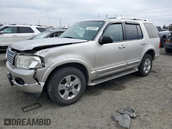 2003 Ford Explorer Limited with VIN 1FMZU75K03UB60175, listed as a Copart auction lot 48250385 with 256,663 mi miles and Salvage title. Bid and sale history available at DreamBid. Image 1.