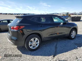 2020 Chevrolet Blazer LT with VIN 3GNKBCRS4LS606396, listed as a Copart auction lot 50106225 with 45,299 mi miles and Salvage title. Bid and sale history available at DreamBid. Image 3.