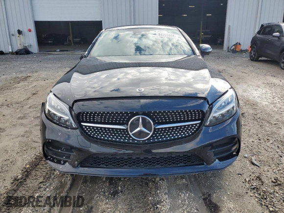 2023 Mercedes-Benz C 300 with VIN W1KWJ8DBXPG129002, listed as a Copart auction lot 84205894 with 13,525 mi miles and Salvage Title. Bid and sale history available at DreamBid. Image 5.