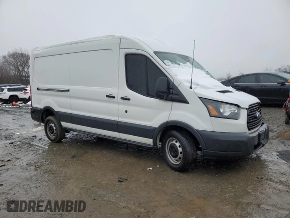 2018 Ford Transit with VIN 1FTYR2CM2JKA17181, listed as a Copart auction lot 45271495 with 129,792 mi miles and Salvage Title. Bid and sale history available at carsss.com. Image 4.