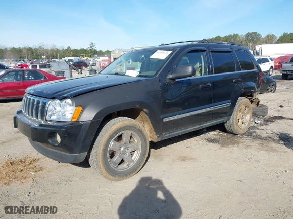 2005 Jeep Grand Cherokee Limited with VIN 1J4HR58245C697913, listed as a IAAI auction lot 41893223 with 255,297 mi miles. Bid and sale history available at carsss.com. Image 18.