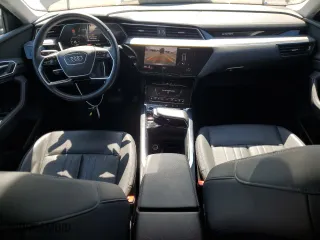 2021 Audi e-tron Sportback S line Premium Plus with VIN WA12AAGE6MB006032, listed as a Copart auction lot 54515044 with 26,980 mi miles. Bid and sale history available at carsss.com. Image 8.