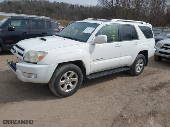 2005 Toyota 4Runner SR5 with VIN JTEBU14R850061191, listed as a IAAI auction lot 41740477 with 317,448 mi miles. Bid and sale history available at carsss.com. Image 2.