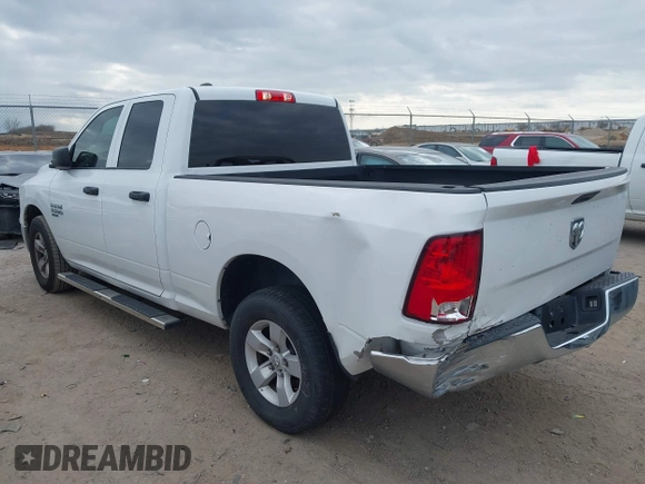 2021 Ram 1500 Tradesman with VIN 1C6RR6FG2MS506595, listed as a IAAI auction lot 41169146 with 43,726 mi miles and . Bid and sale history available at DreamBid. Image 3.