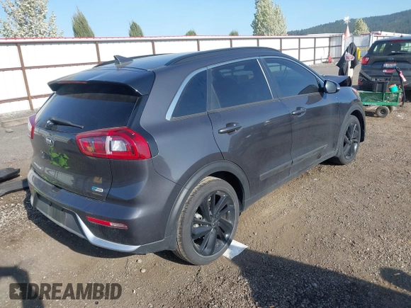 2018 Kia Niro EX with VIN KNDCC3LC4J5145574, listed as a IAAI auction lot 42131259 with 18,823 mi miles and . Bid and sale history available at DreamBid. Image 4.