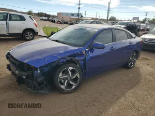 2022 Hyundai Elantra SEL z VIN KMHLN4AG5NU337969, wystawiony jako Copart lot #79694864 z przebiegiem 25 754 mil mil oraz Szkoda całkowita • Salvage title. Historia ofert i sprzedaży dostępna na DreamBid. Obrazek 1.
