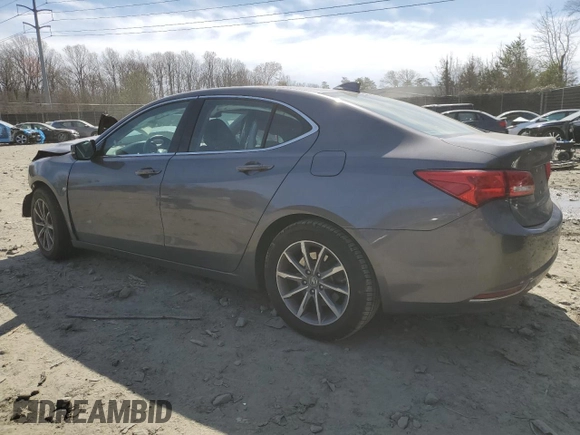 2018 Acura TLX w/Technology Pkg with VIN 19UUB1F50JA008875, listed as a Copart auction lot 48611285 with 41,302 mi miles and Salvage Title. Bid and sale history available at carsss.com. Image 2.