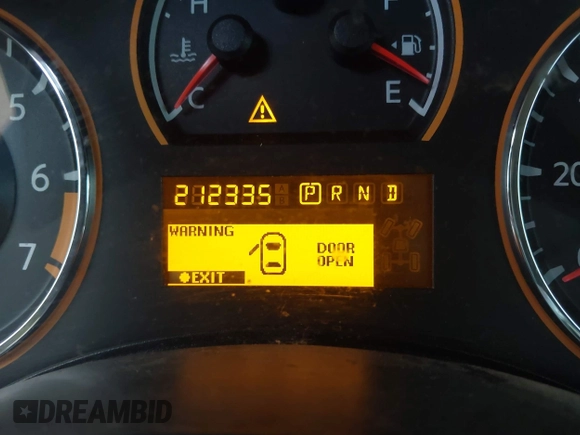 2011 Nissan Armada SV with VIN 5N1BA0ND8BN605841, listed as a IAAI auction lot 41510554 with 212,335 mi miles and . Bid and sale history available at DreamBid. Image 15.