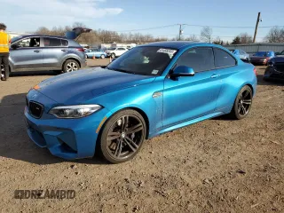 2018 BMW M2 z VIN WBS1J5C50JVE51970, wystawiony jako Copart lot #41458203 z przebiegiem 34 737 mil mil oraz . Historia ofert i sprzedaży dostępna na DreamBid. Obrazek 1.