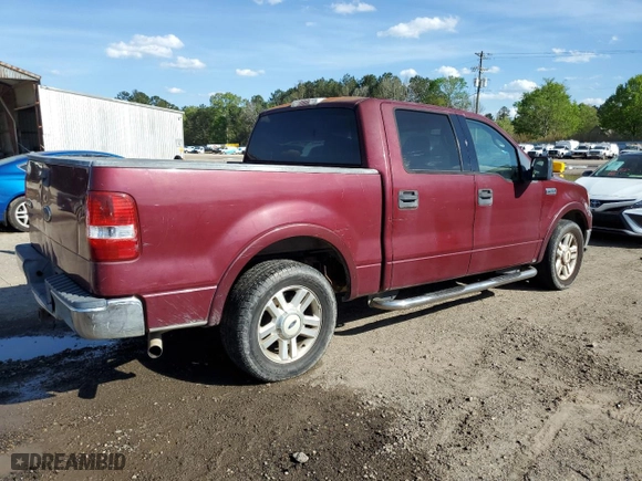 2004 Ford F-150 XLT with VIN 1FTPW12594KD72068, listed as a Copart auction lot 50498985 with 172,391 mi miles and Clean Title. Bid and sale history available at carsss.com. Image 3.