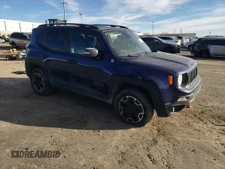2016 Jeep Renegade Trailhawk with VIN ZACCJBCT3GPD31008, listed as a Copart auction lot 48907925 with 95,155 mi miles and Salvage title. Bid and sale history available at DreamBid. Image 11.