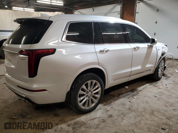 2020 Cadillac XT6 AWD Premium Luxury z VIN 1GYKPDRS5LZ174818, wystawiony jako Copart lot #71642843 z przebiegiem 34 705 mil mil oraz . Historia ofert i sprzedaży dostępna na DreamBid. Obrazek 3.