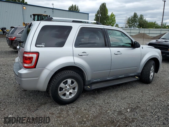 2010 Ford Escape Limited with VIN 1FMCU0EG9AKA54244, listed as a Copart auction lot 56930955 with 88,496 mi miles and Salvage title. Bid and sale history available at DreamBid. Image 3.