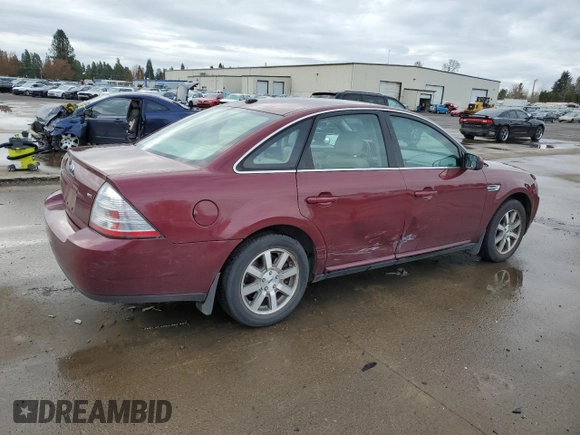 2008 Ford Taurus SEL with VIN 1FAHP24W28G179689, listed as a Copart auction lot 51429015 with 156,681 mi miles and Salvage Title. Bid and sale history available at carsss.com. Image 3.