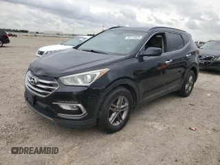 2017 Hyundai Santa Fe 2.4L z VIN 5NMZU3LB2HH011670, wystawiony jako Copart lot #55114325 z przebiegiem 208 014 mil mil oraz Szkoda całkowita • Salvage title. Historia ofert i sprzedaży dostępna na DreamBid. Obrazek 1.
