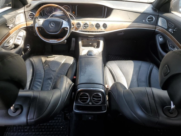 2014 Mercedes-Benz S S 550 with VIN WDDUG8CB7EA039460, listed as a Copart auction lot 53683405 with 126,293 mi miles and Clean Title. Bid and sale history available at carsss.com. Image 8.
