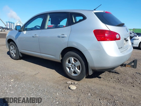 2008 Nissan Rogue SL with VIN JN8AS58V88W408951, listed as a IAAI auction lot 42065071 with 98,233 mi miles and . Bid and sale history available at DreamBid. Image 3.