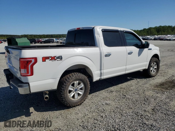 2015 Ford F-150 XLT with VIN 1FTEW1EFXFFB04685, listed as a Copart auction lot 53689525 with 161,088 mi miles and Salvage Title. Bid and sale history available at carsss.com. Image 3.