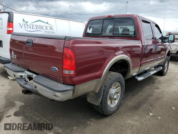 2006 Ford F-350 XL z VIN 1FTWW31516EC07819, wystawiony jako Copart lot #57713195 z przebiegiem 162 717 mil mil oraz Czysty tytuł • Clean title. Historia ofert i sprzedaży dostępna na DreamBid. Obrazek 3.
