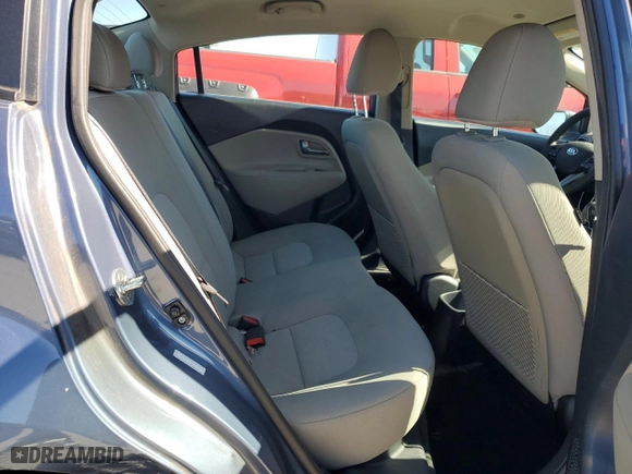 2016 Kia Rio LX with VIN KNADM4A37G6681235, listed as a Copart auction lot 47887335 with 33,683 mi miles and Salvage Title. Bid and sale history available at carsss.com. Image 10.