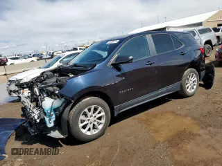 2020 Chevrolet Equinox LS z VIN 2GNAXSEV3L6241473, wystawiony jako Copart lot #51230675 z przebiegiem 49 868 mil mil oraz Szkoda całkowita • Salvage title. Historia ofert i sprzedaży dostępna na DreamBid. Obrazek 1.