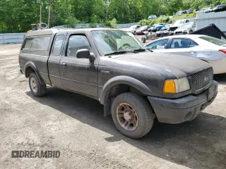 2001 Ford Ranger XLT Appearance with VIN 1FTYR14E81TB05454, listed as a Copart auction lot 56795484 with 144,927 mi miles and Salvage Title. Bid and sale history available at carsss.com. Image 4.