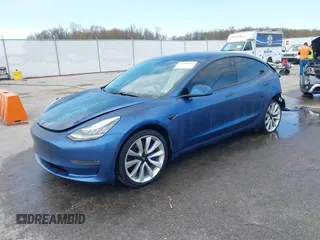 2018 Tesla Model 3 Long Range Battery with VIN 5YJ3E1EB9JF134958, listed as a IAAI auction lot 41980958 with 80,367 mi miles and . Bid and sale history available at DreamBid. Image 18.