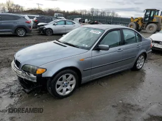 2004 BMW 3 Series 325xi with VIN WBAEU33404PM59534, listed as a Copart auction lot 47348405 with 134,095 mi miles and Salvage Title. Bid and sale history available at carsss.com. Image 1.