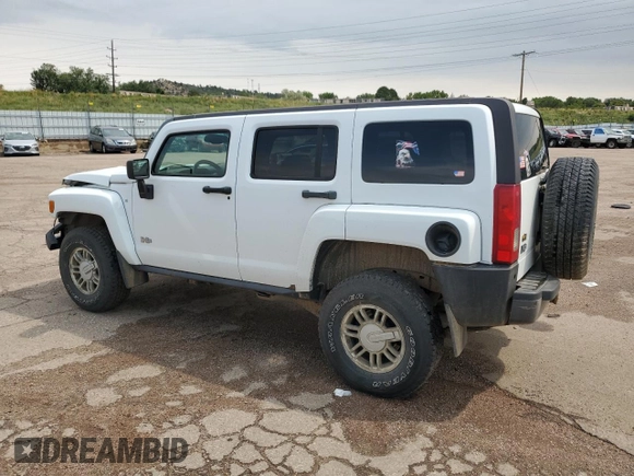 2006 Hummer H3 with VIN 5GTDN136668286254, listed as a Copart auction lot 70252514 with 112,987 mi miles and Salvage Title. Bid and sale history available at carsss.com. Image 2.