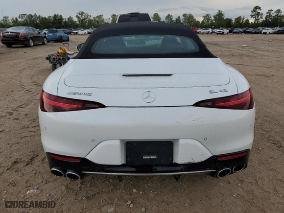 2023 Mercedes-Benz SL with VIN W1KVK5AB8PF019843, listed as a Copart auction lot 77594164 with 0 mi miles and Salvage Title. Bid and sale history available at carsss.com. Image 6.
