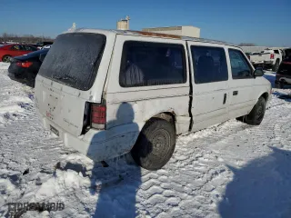 1994 Dodge Caravan Grand SE with VIN 1B4GH44R7RX384139, listed as a Copart auction lot 87722835 with 173,830 mi miles and Salvage Title. Bid and sale history available at carsss.com. Image 3.