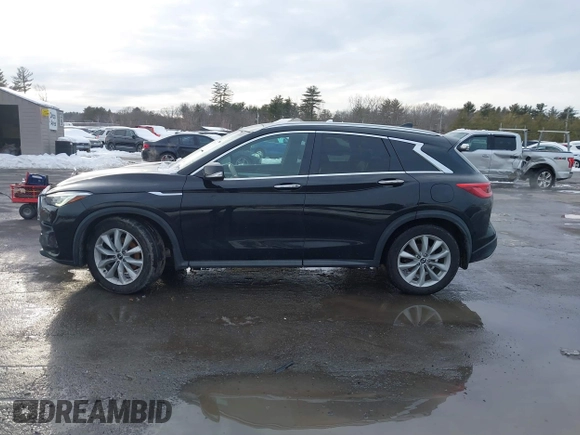 2019 Infiniti QX50 Essential with VIN 3PCAJ5M39KF112321, listed as a IAAI auction lot 41625297 with 82,032 mi miles and . Bid and sale history available at DreamBid. Image 14.