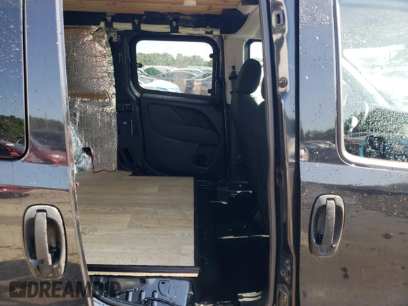2017 Ram ProMaster City Cargo Tradesman SLT with VIN ZFBERFBB0H6E11846, listed as a Copart auction lot 70185354 with 119,302 mi miles and Clean Title. Bid and sale history available at DreamBid. Image 11.