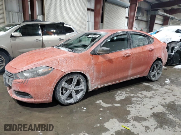 2015 Dodge Dart SXT with VIN 1C3CDFBB1FD379065, listed as a Copart auction lot 42080195 with 139,849 mi miles and Salvage Title. Bid and sale history available at carsss.com. Image 1.