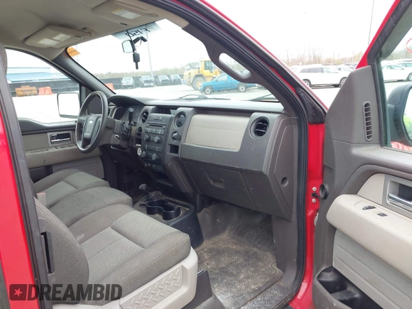2009 Ford F-150 STX with VIN 1FTRX14W09FB19393, listed as a IAAI auction lot 42053777 with 145,208 mi miles. Bid and sale history available at carsss.com. Image 5.