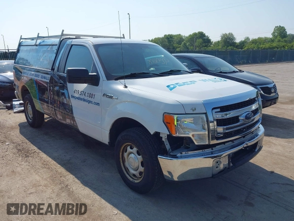 2014 Ford F-150 XL z VIN 1FTNF1CF2EKD83901, wystawiony jako IAAI lot #42436975 z przebiegiem 167 417 mil mil oraz . Historia ofert i sprzedaży dostępna na DreamBid. Obrazek 1.