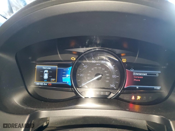 2019 Ford Explorer XLT with VIN 1FM5K7DH1KGA42109, listed as a Copart auction lot 50359355 with 85,162 mi miles and Salvage Title. Bid and sale history available at carsss.com. Image 9.
