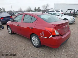2015 Nissan Versa S Plus with VIN 3N1CN7AP8FL943173, listed as a IAAI auction lot 41705593 with 120,000 mi miles. Bid and sale history available at carsss.com. Image 3.