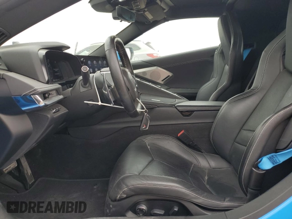 2020 Chevrolet Corvette 2LT with VIN 1G1Y72D45L5117631, listed as a Copart auction lot 49029335 with 43,587 mi miles and Salvage title. Bid and sale history available at DreamBid. Image 7.